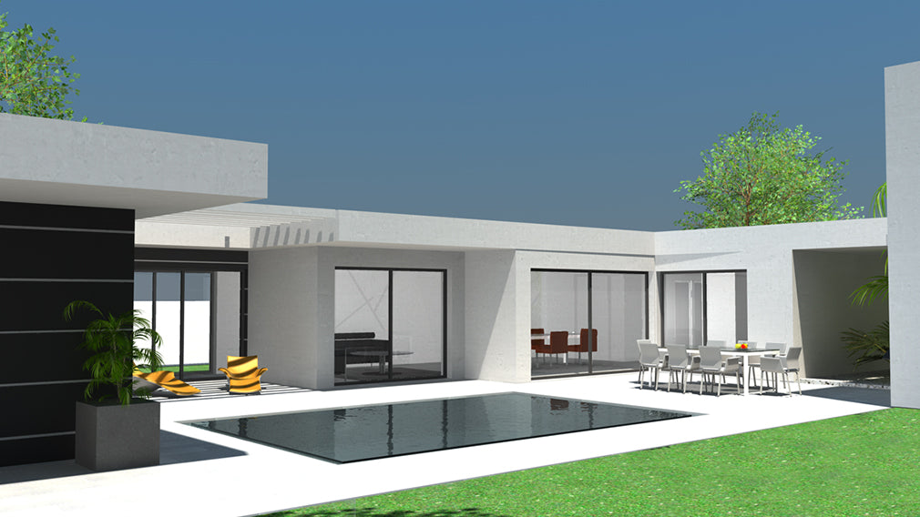 Plan Maison Cube Toit Plat 150m2 | Ventana Blog