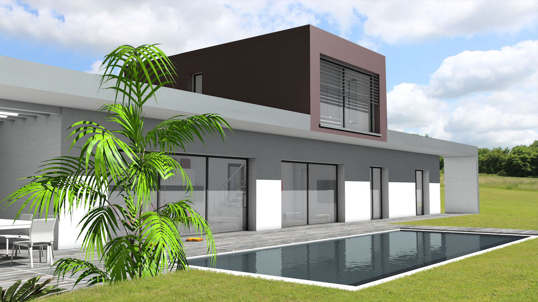 Plan Maison Toit Plat 120M2 | Ventana Blog