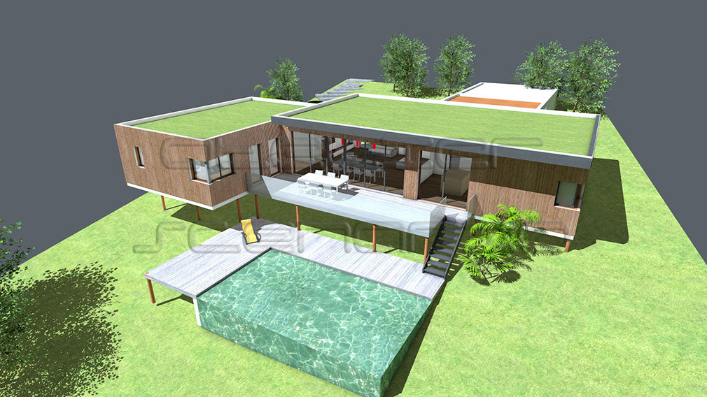 Construire Une Maison Sur Un Terrain En Pente | Ventana Blog